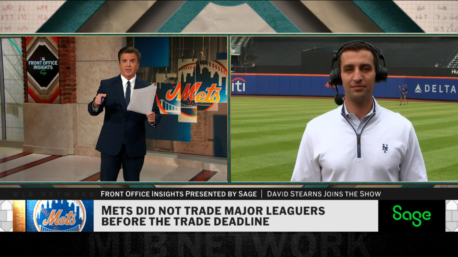 David Stearns recaps the Mets' trade deadline moves | 08/05/2025 ...