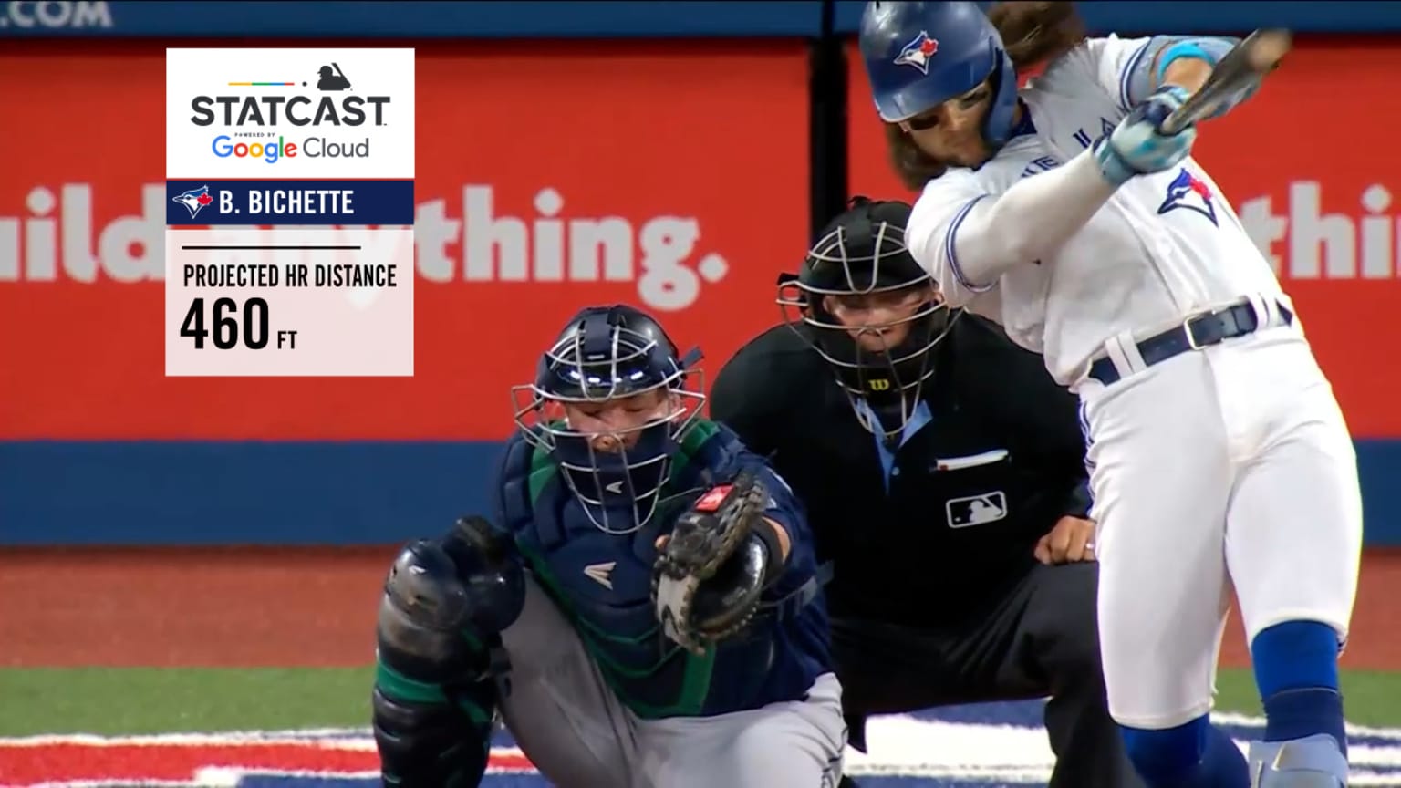 Blue Jays' longest homers of 2023 11/20/2023 Toronto Blue Jays
