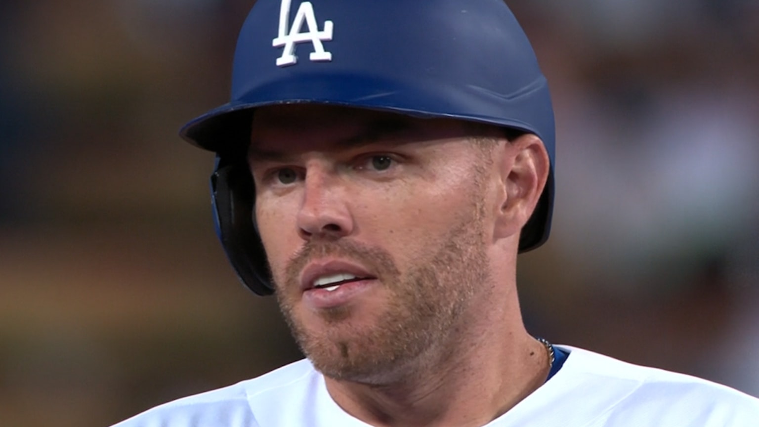 Freddie Freeman doubles in two 08/23/2022 Los Angeles Dodgers