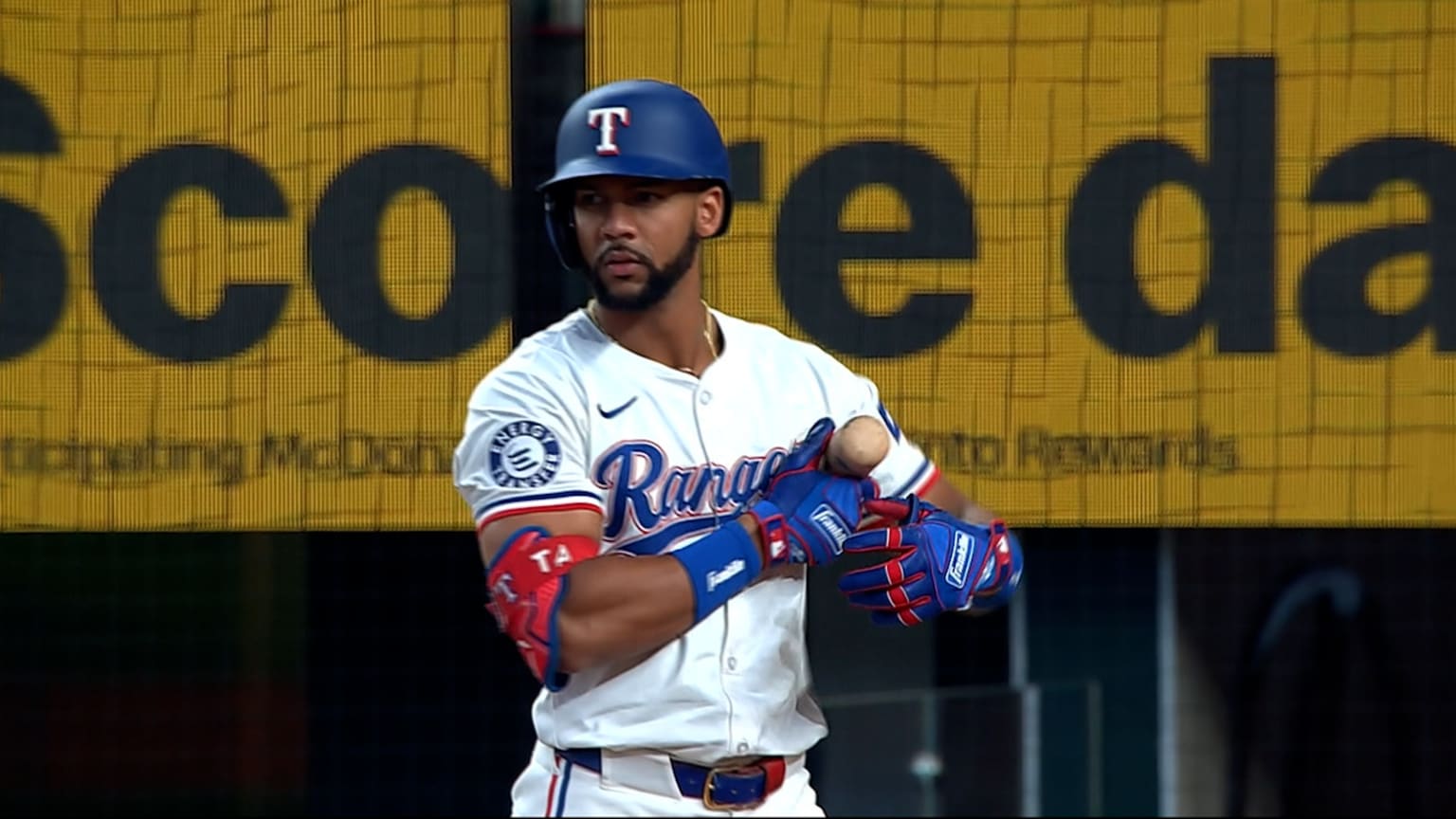Leody Taveras' sacrifice fly | 08/07/2024 | Texas Rangers