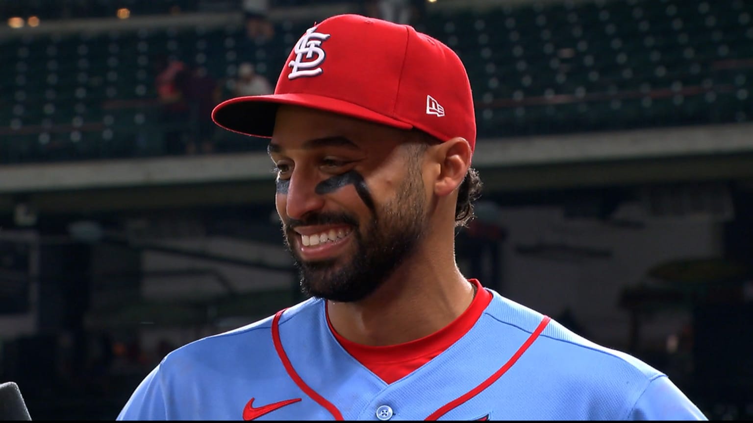 José Fermín talks first home run of the season | 04/18/2026 | St. Louis ...
