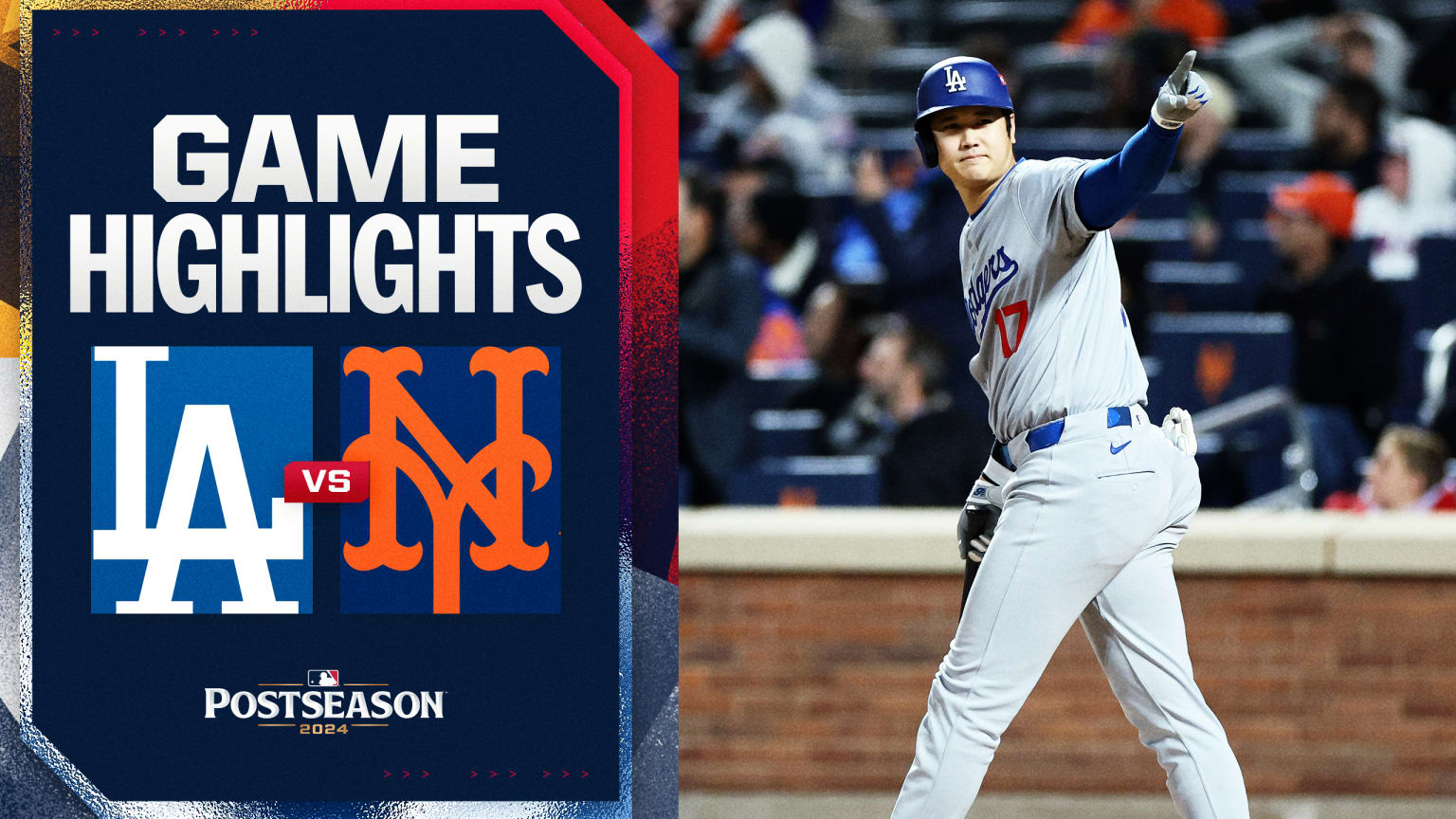 Dodgers vs. Mets Game 3 Highlights 10/16/2024 Los Angeles Dodgers