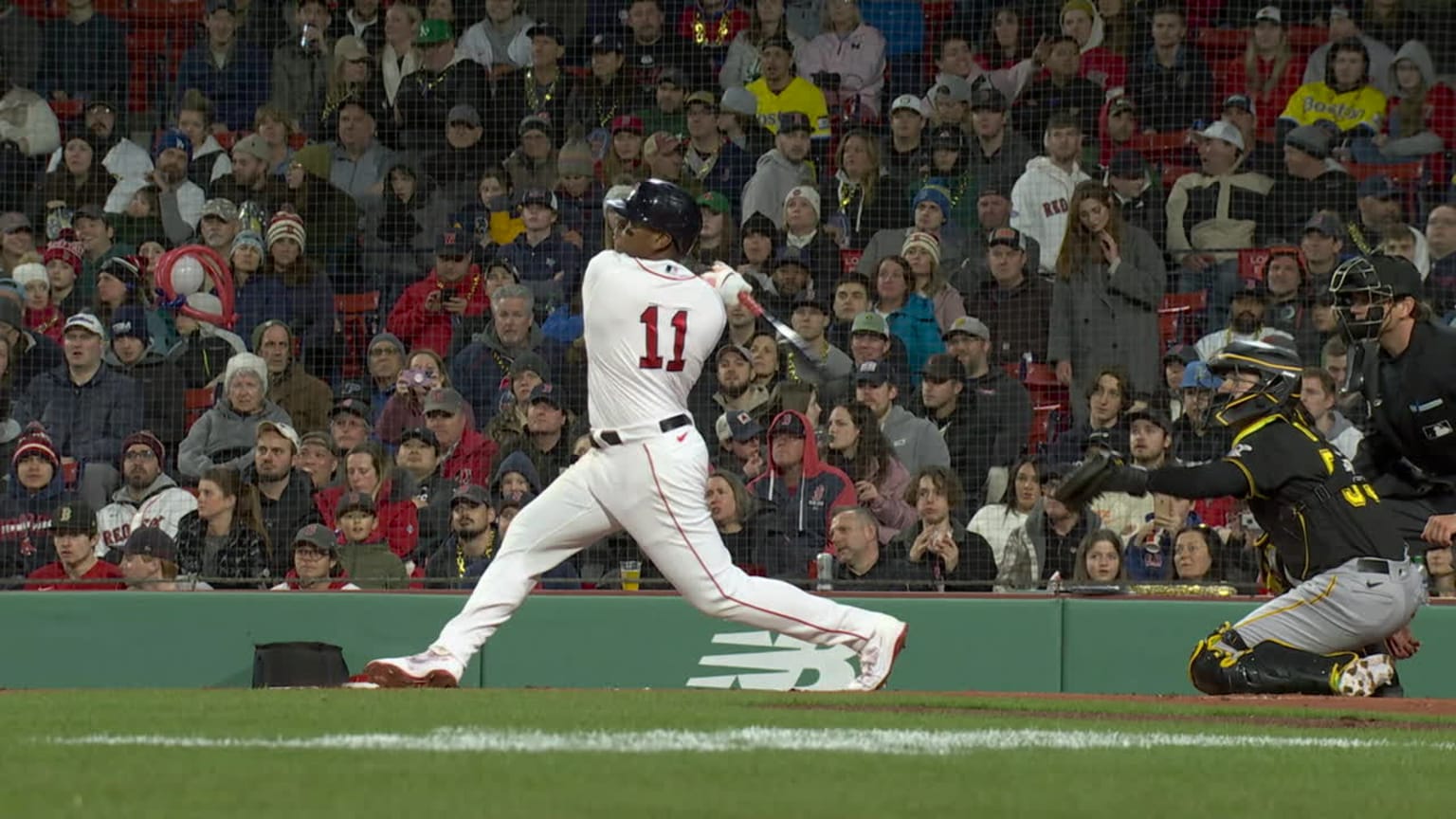 Rafael Devers' solo homer (6), 04/14/2023