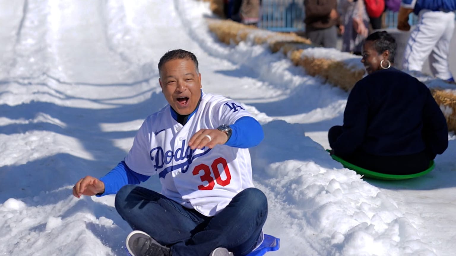 Dodgers Foundation host holiday party for children 12/15/2022 Los