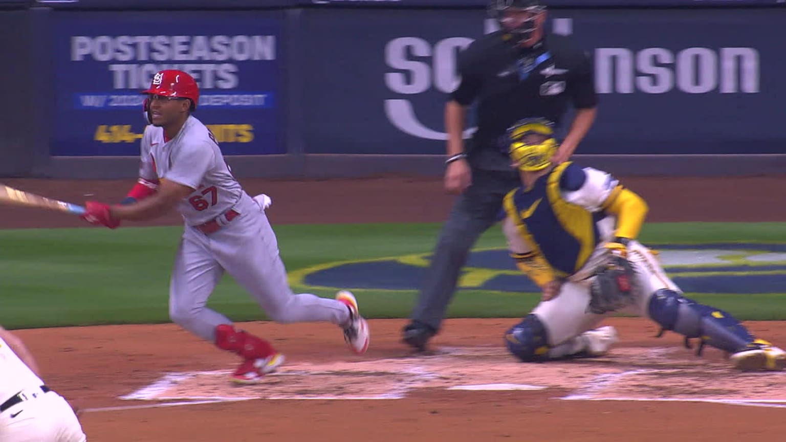 Richie Palacios rips a two-run double to right field | 09/26/2023 | MLB.com