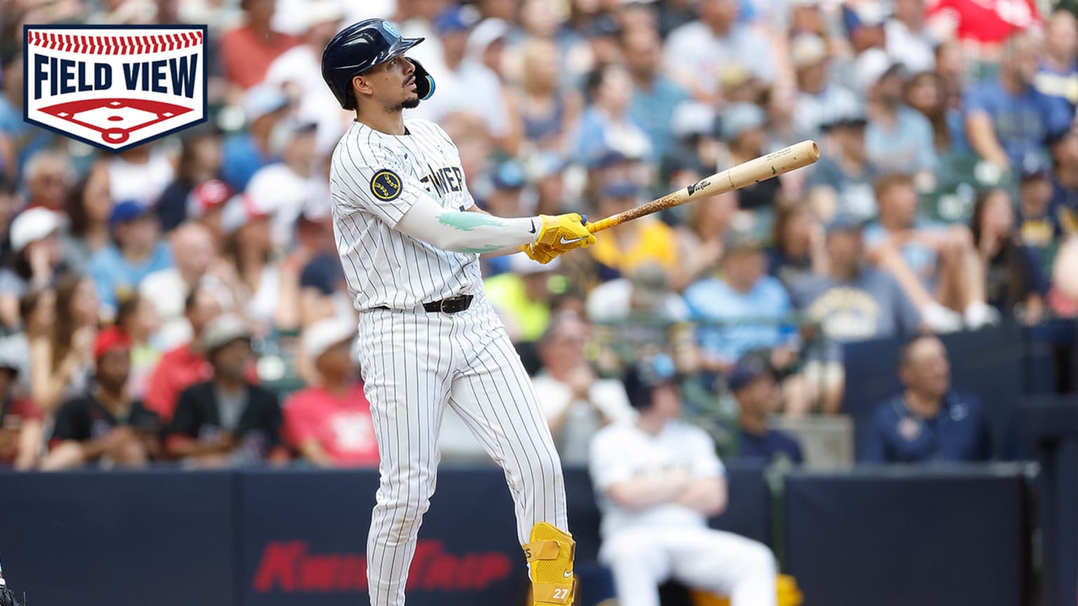 Field View: Willy Adames' three-run home run | 06/16/2024 | Milwaukee