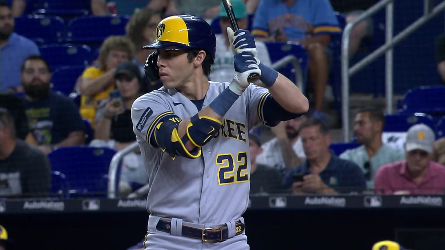 Yelich's twohomer game 09/22/2023 Milwaukee Brewers