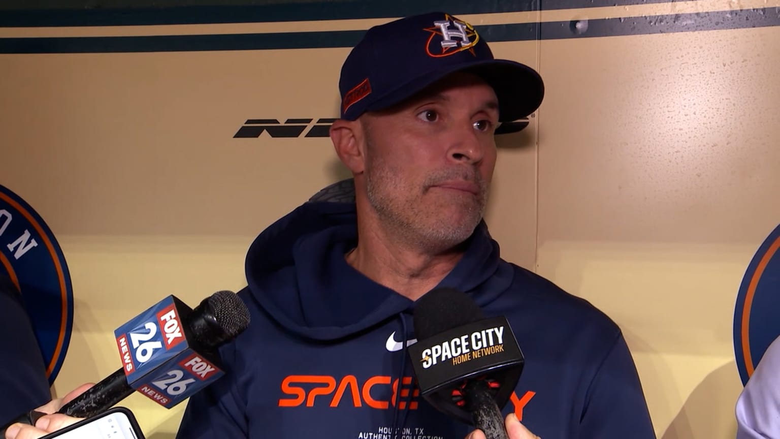 Joe Espada gives an update on Astros' injuries 05/14/2024 Houston