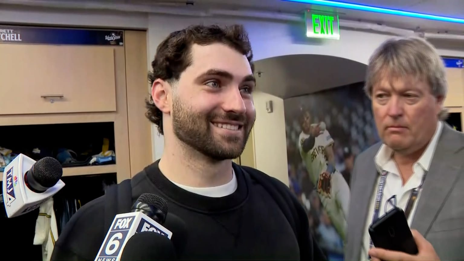 Garrett Mitchell discusses taking 2-0 series lead | 10/24/2026 ...