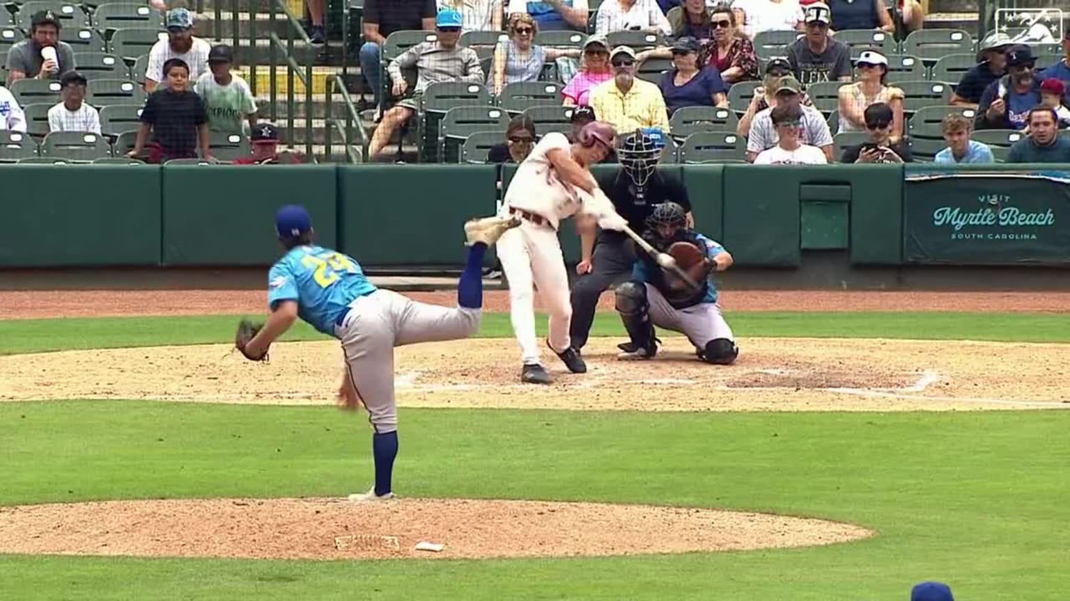 Dustin Harris swats a go-ahead solo homer in the 8th | 05/16/2023 ...