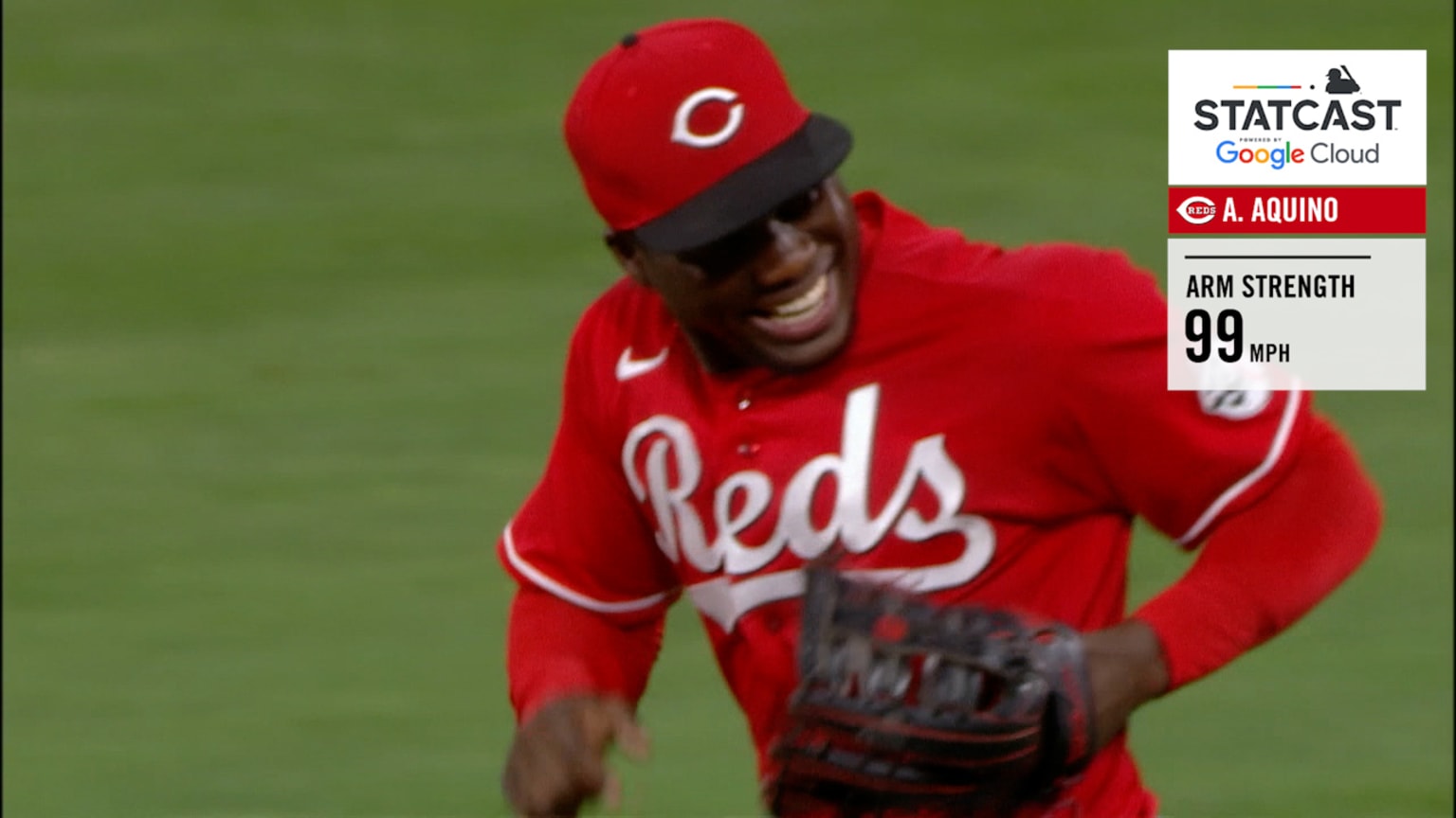 Aquino gets his turn in the biggest game of the year for the Reds