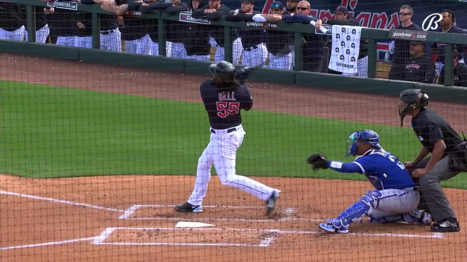 Josh Bell hits his first home run of the spring 02/28/2023