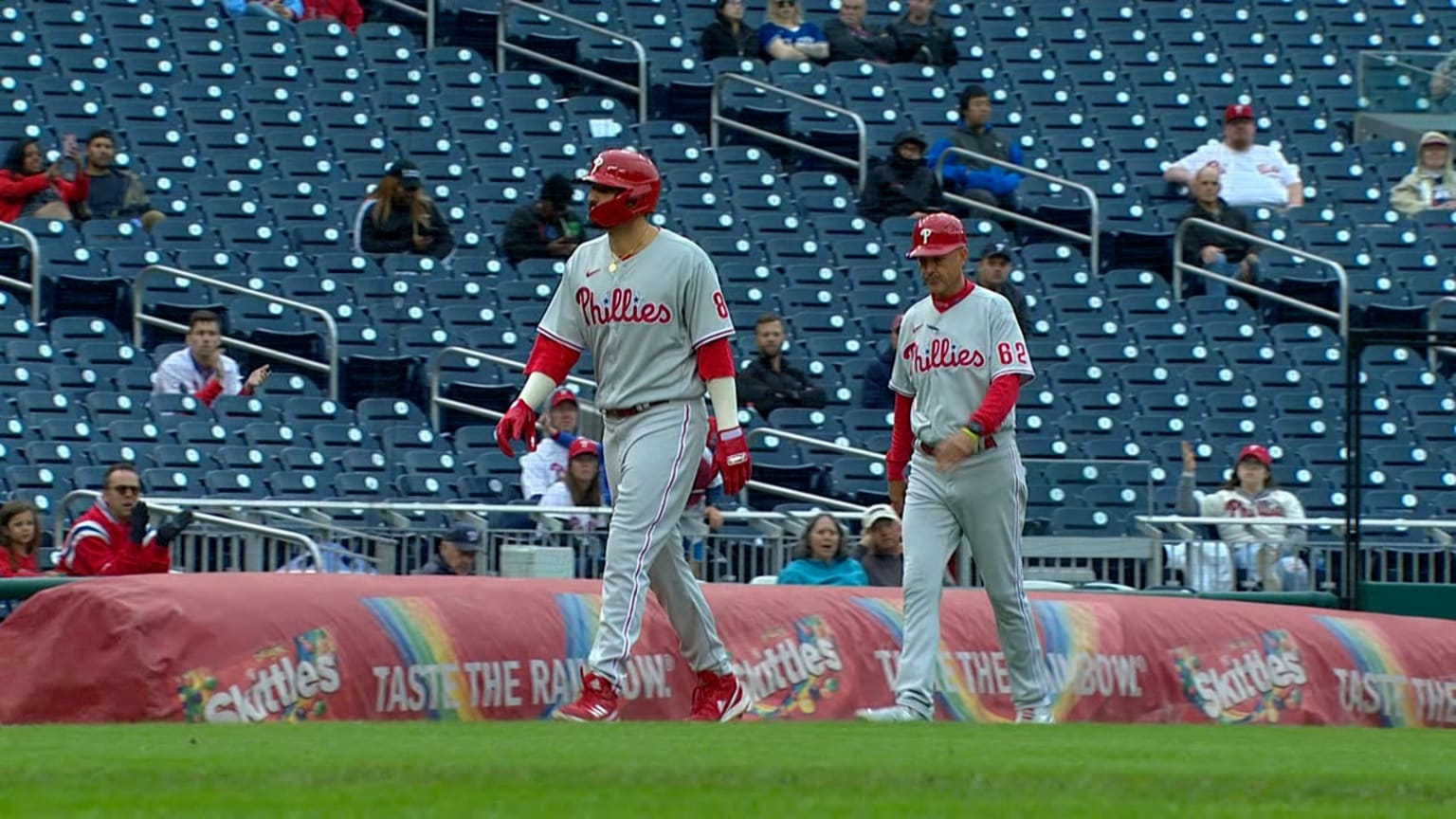 Phillies score third run on balk from Jordan Weems | 09/30/2022 ...