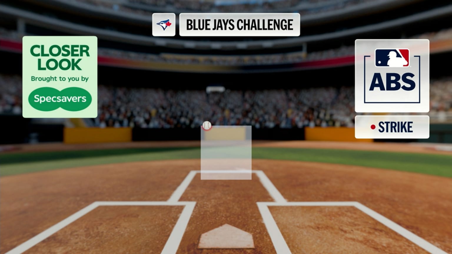 Strikeout confirmed after ABS challenge | 05/02/2026 | Toronto Blue Jays