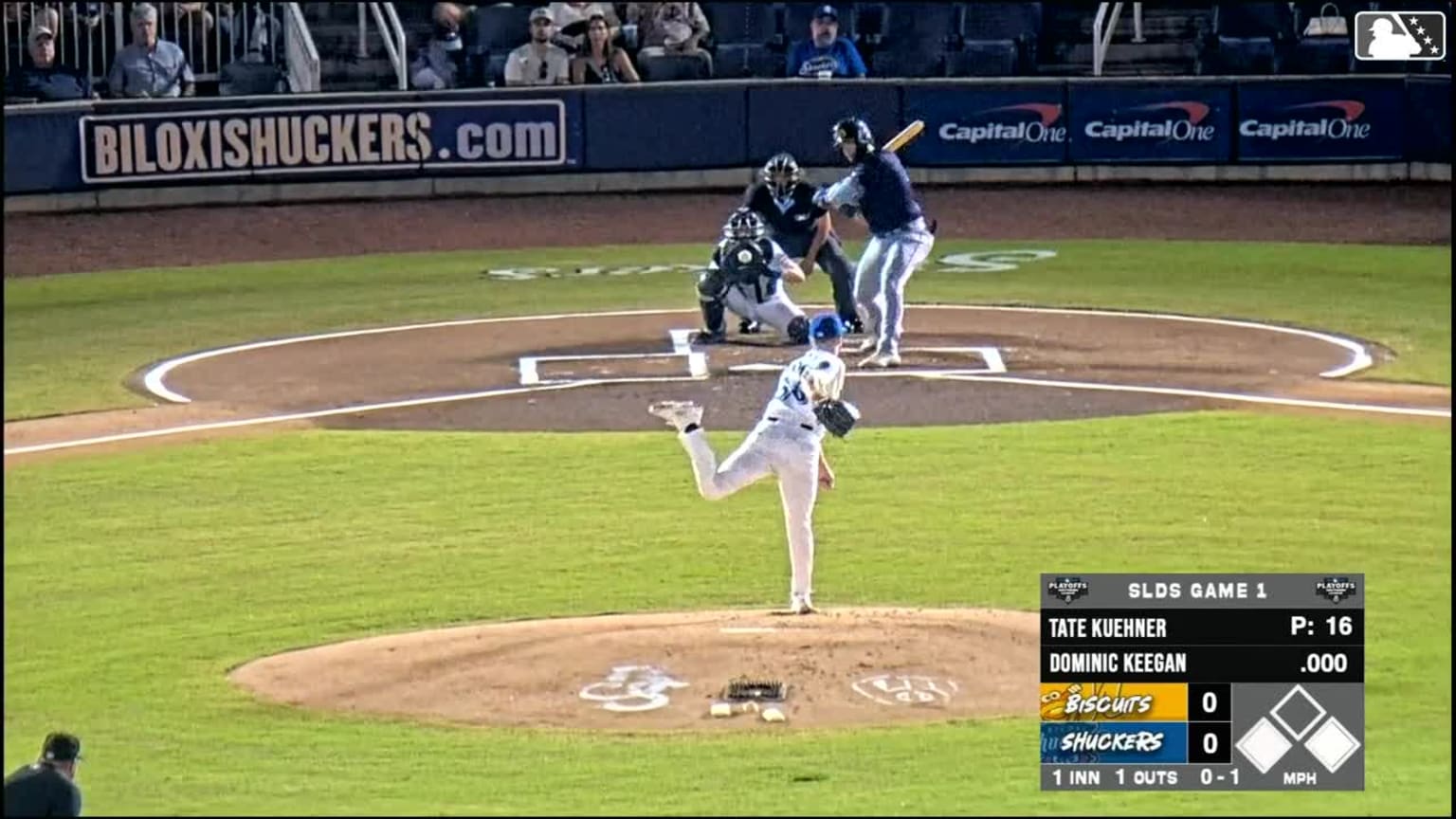 Dominic Keegan's three-run home run | 09/18/2024 | Tampa Bay Rays