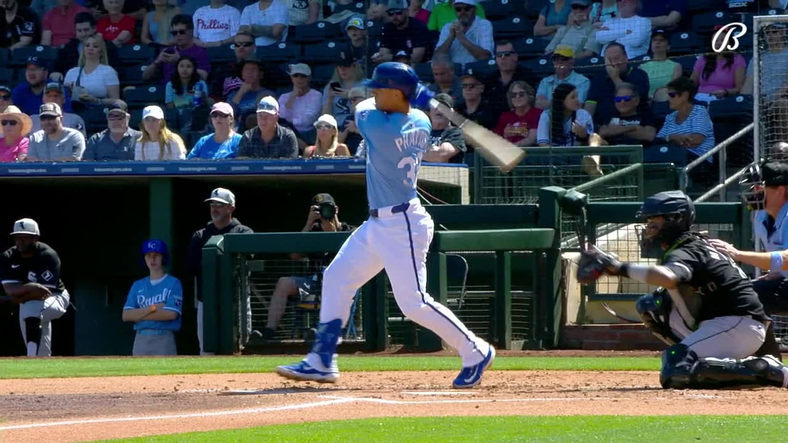 Nick Pratto hits an RBI single to right field 03/21/2024 Kansas