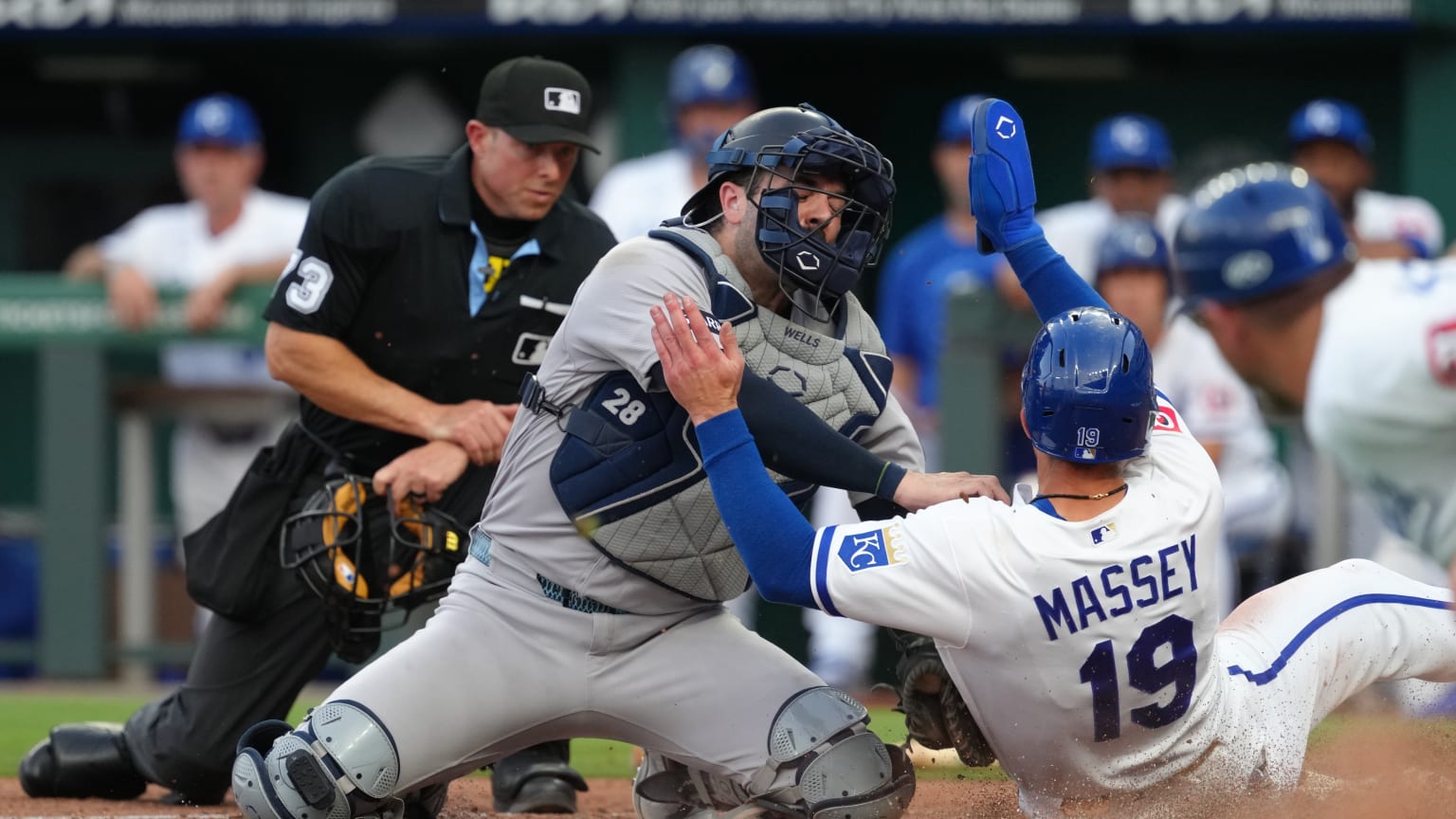 Aaron Judge nabs Michael Massey at home | 05/27/2026 | MLB.com