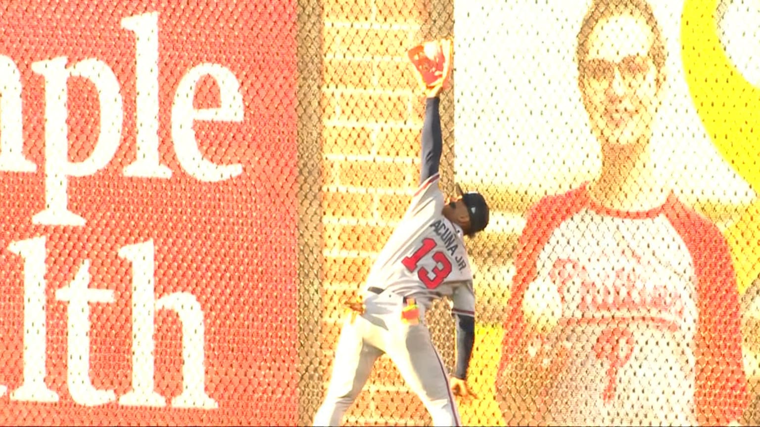 Ronald Acuña Jr.'s leaping catch in the 1st | 09/05/2026 | Atlanta Braves