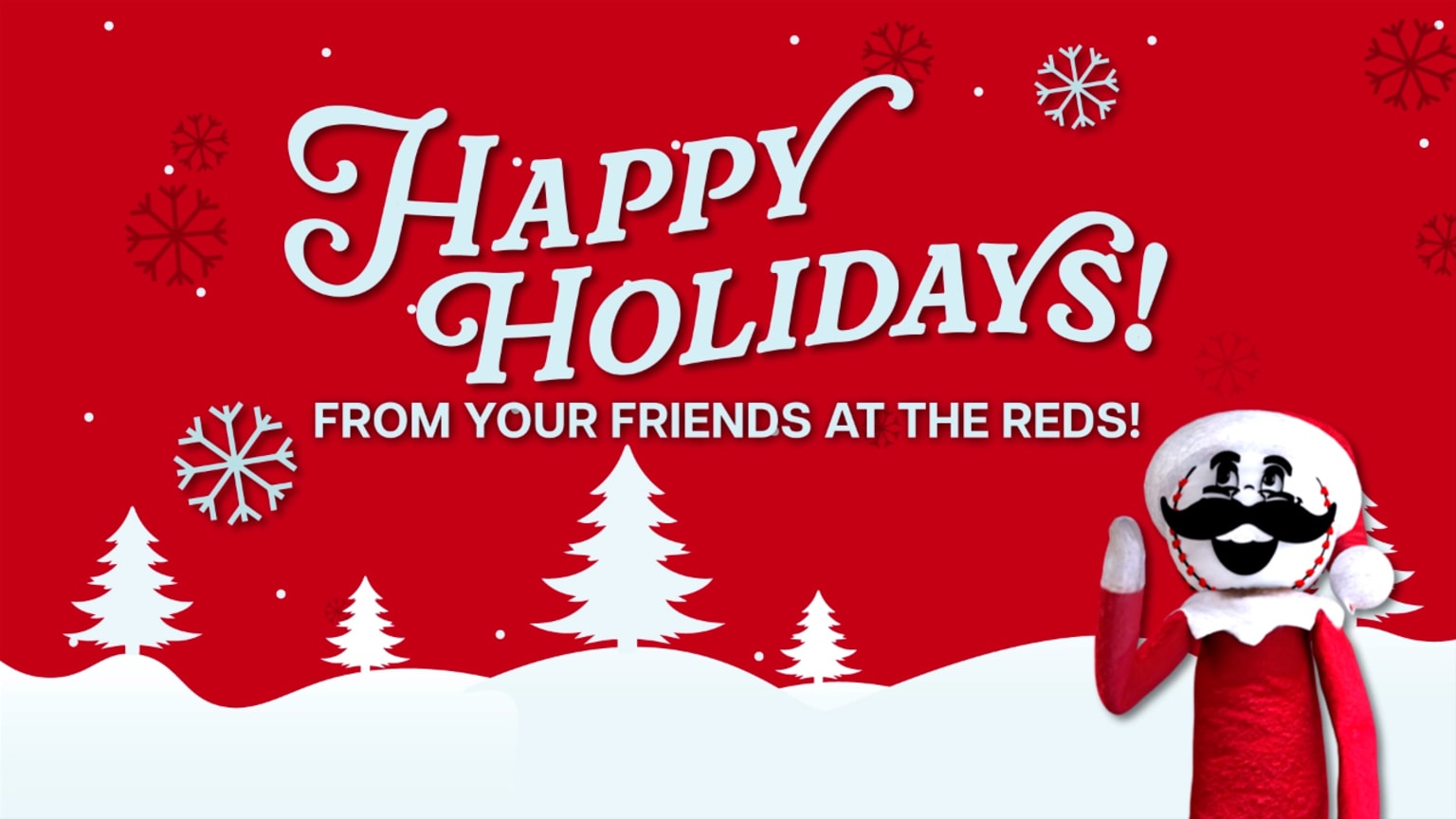 Happy Holidays from the Reds! | 12/15/2025 | Cincinnati Reds