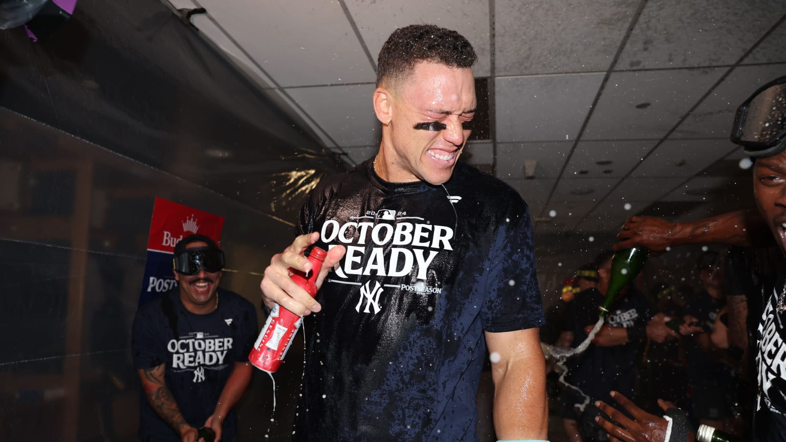 Aaron Judge on the Yankees clinching postseason berth | 09/18/2024