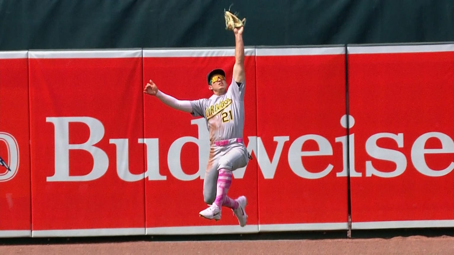 Tyler Soderstrom's leaping grab | 05/10/2026 | MLB.com