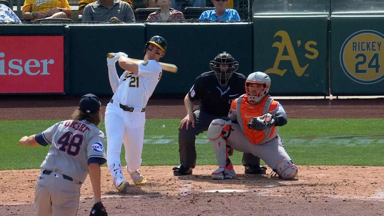 Tyler Soderstrom's three-run triple | 04/05/2026 | Athletics