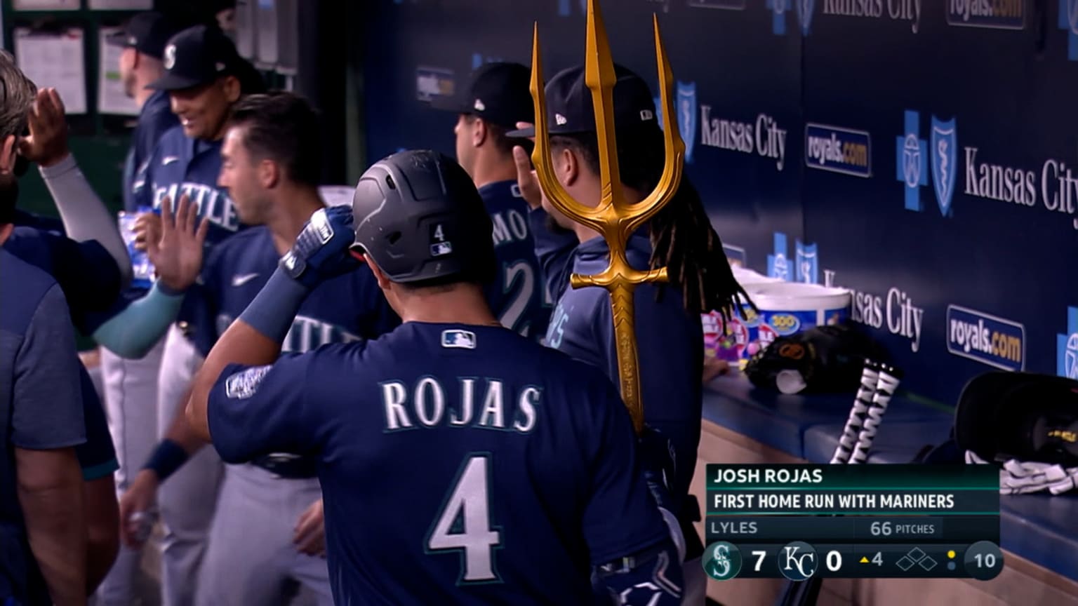 Seattle's sevenrun 4th inning 08/15/2023 Seattle Mariners