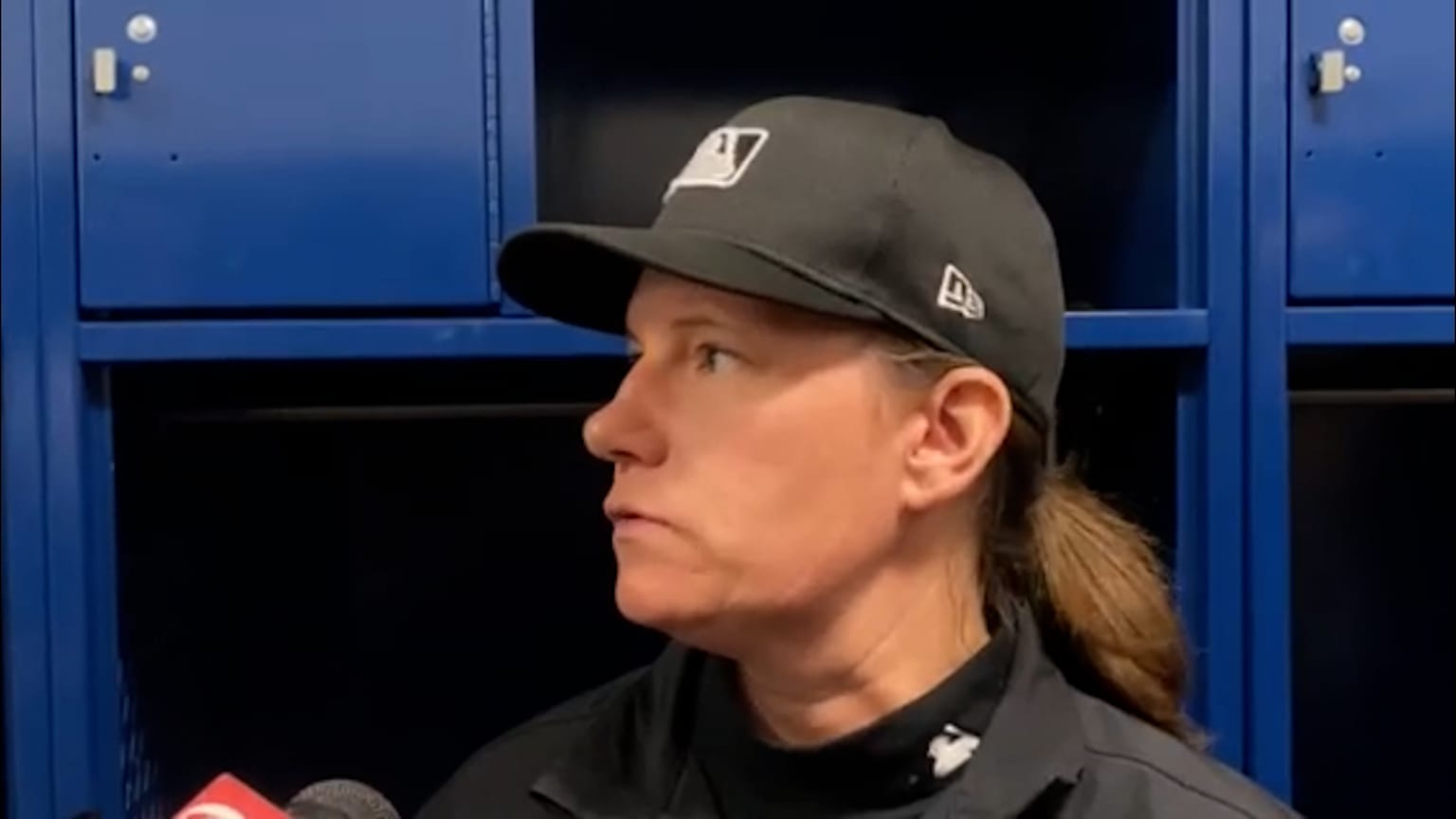 Jen Pawol umpires Spring Training game 02/25/2024