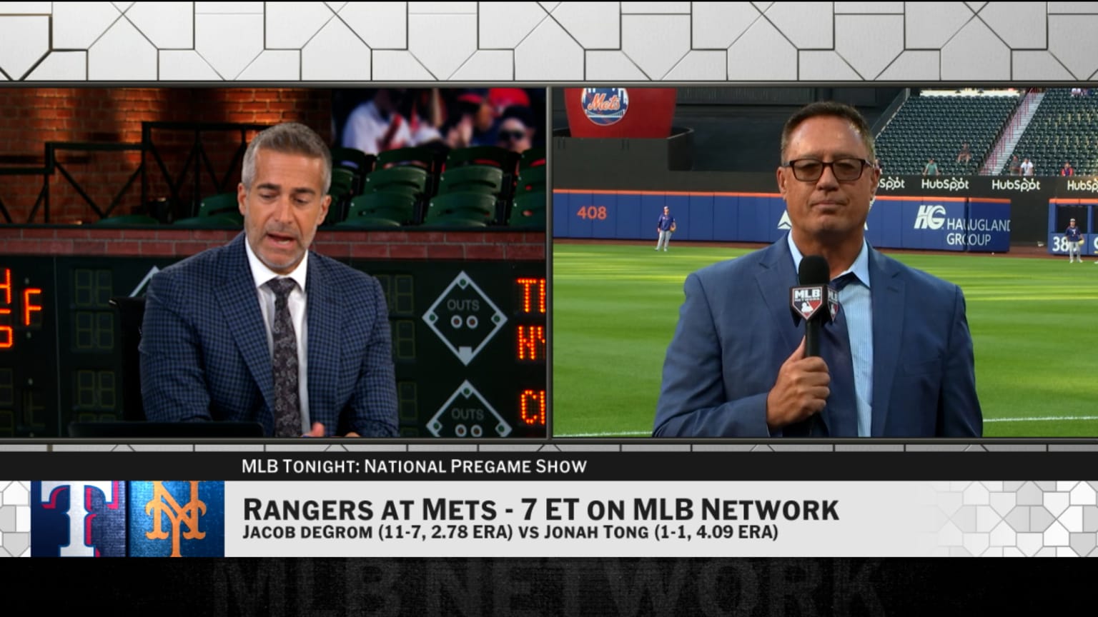 Ron Darling previews Rangers vs. Mets, deGrom | 09/12/2025 | New York Mets