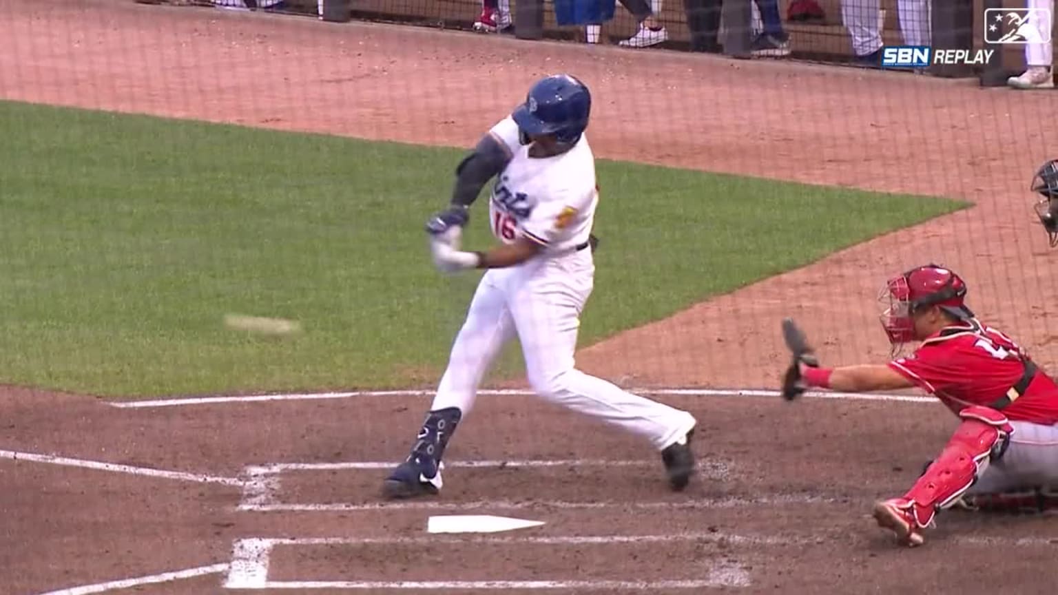 Yunior Severino clobbers a home run to right 08/09/2023