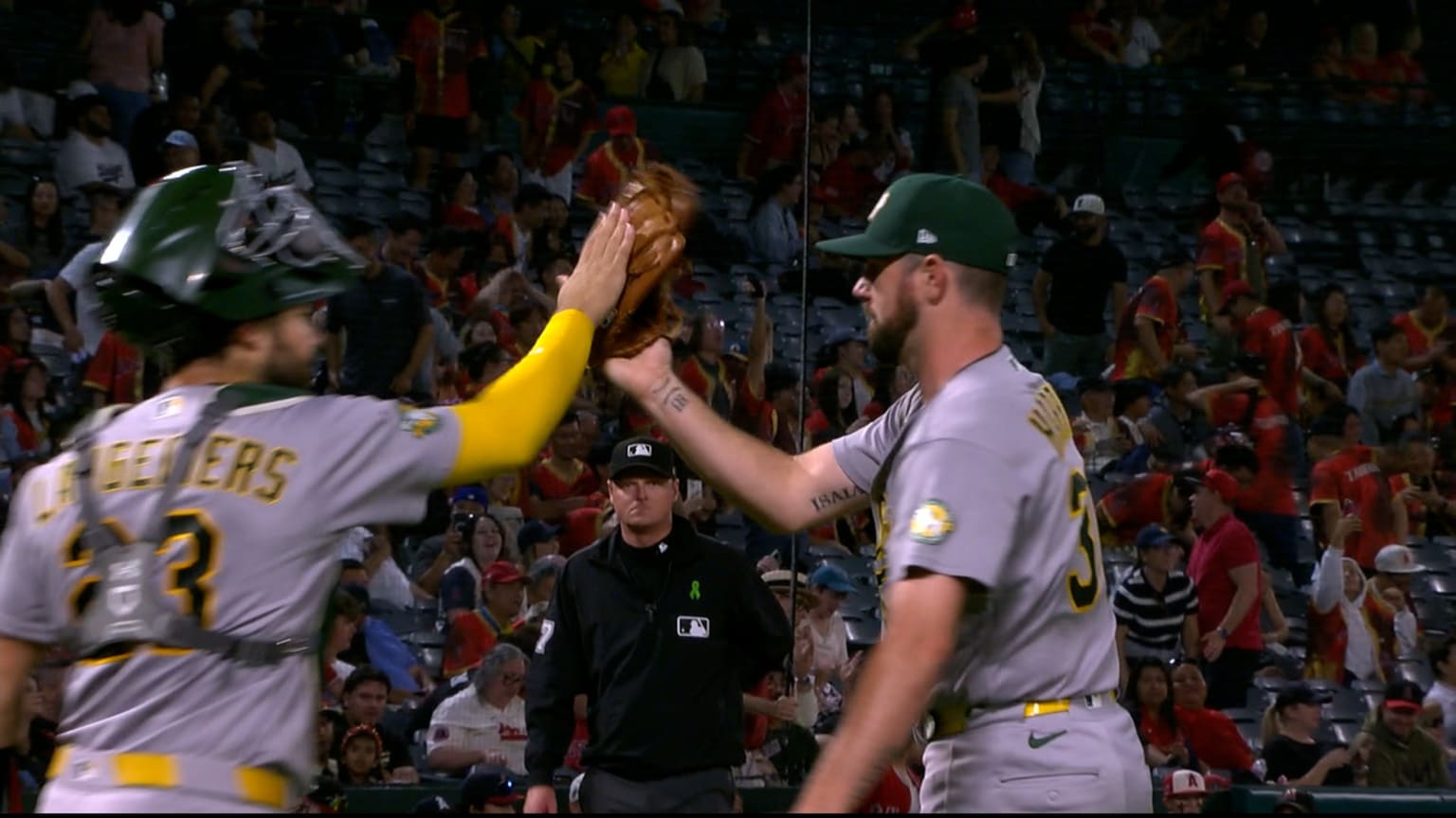 Hogan Harris earns save, secures A's 6-5 win | 05/20/2026 | Athletics