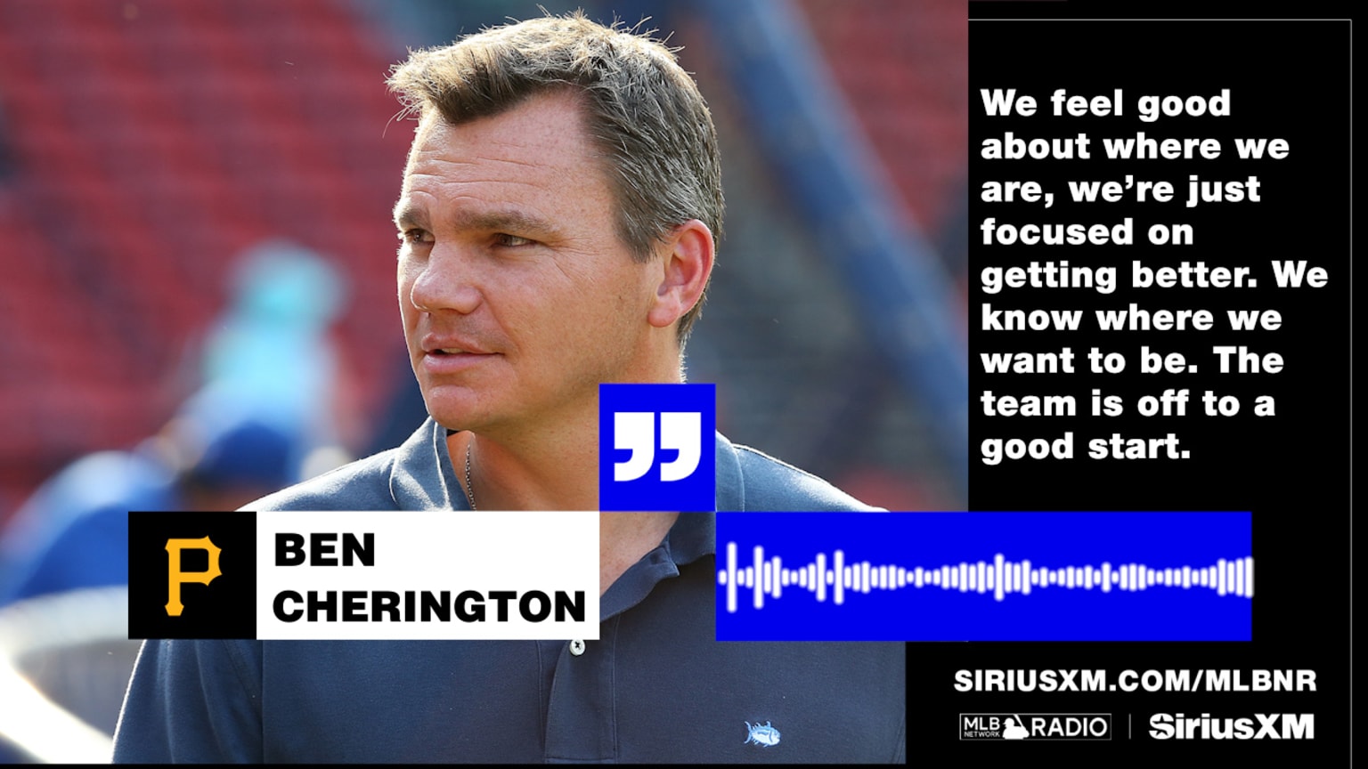 Ben Cherington discusses Pittsburgh's start to 2024 04/07/2024