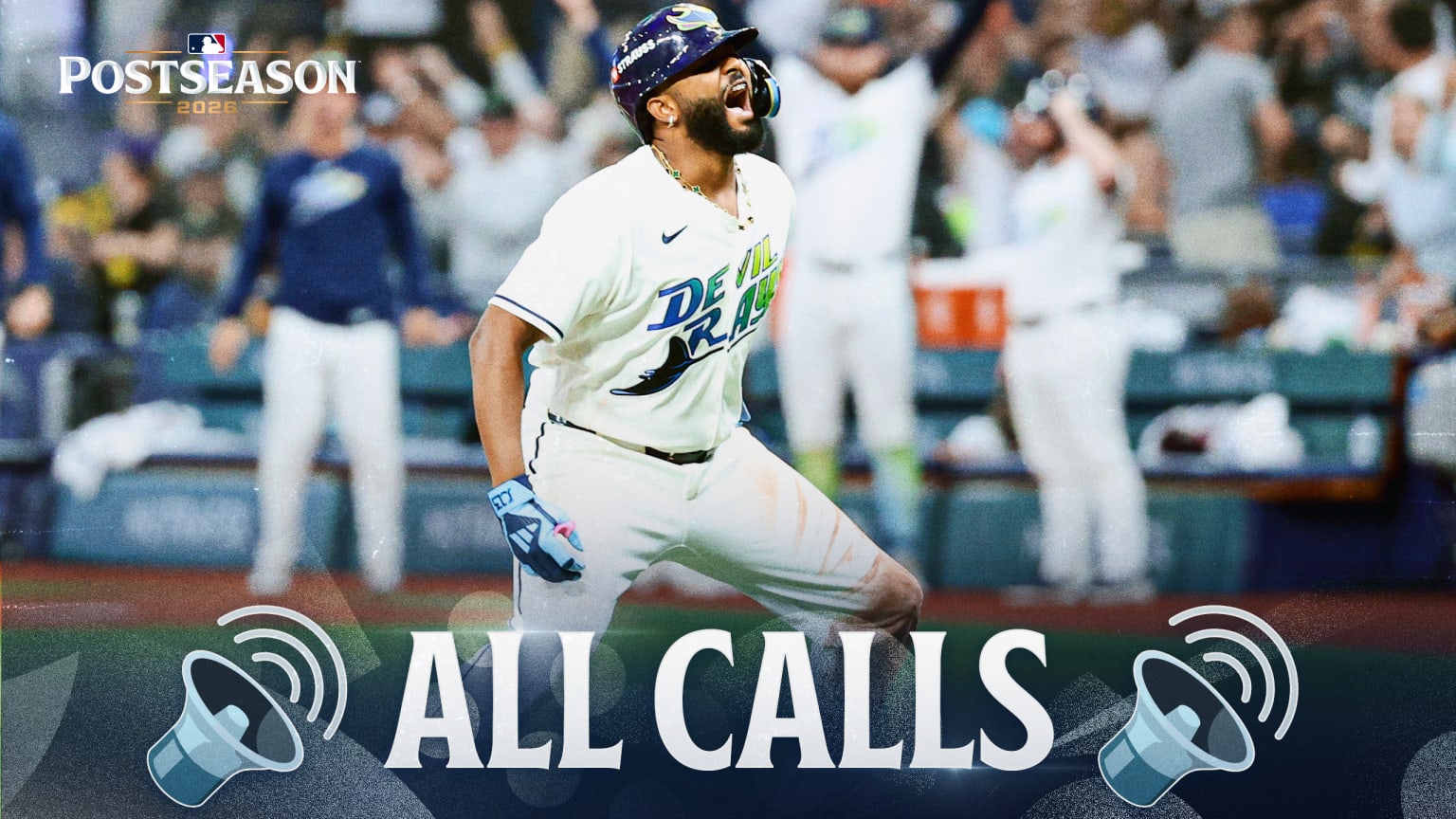 Every call of Caminero's two-run homer in Game 6 | 10/20/2026 | Tampa ...