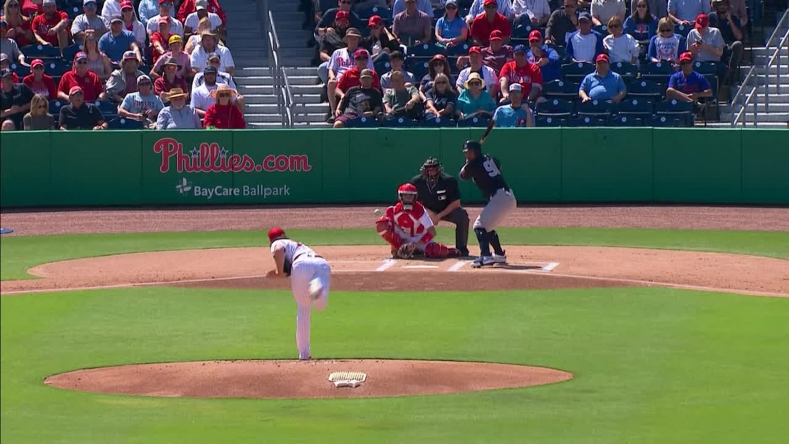 Aaron Nola K's three in first Spring Training start 02/25/2024