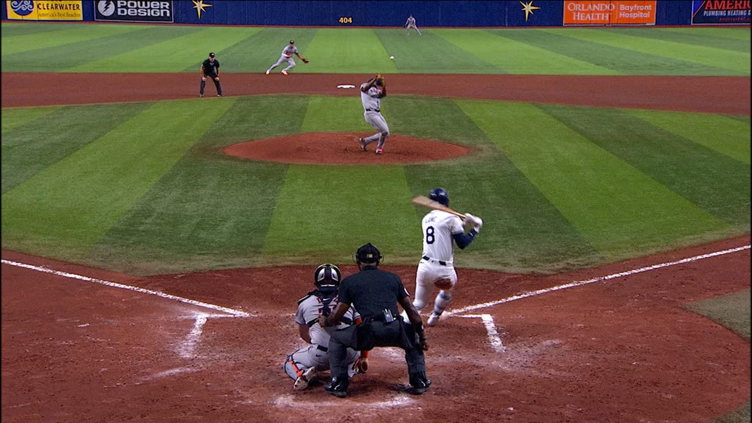 Ronel Blanco gets a piece of a comebacker | 08/14/2024 | Houston Astros