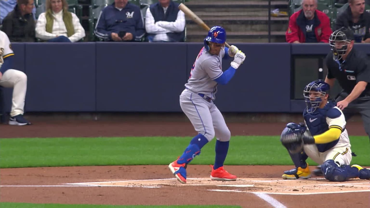 Lindor lines an RBI double | 04/05/2023 | New York Mets