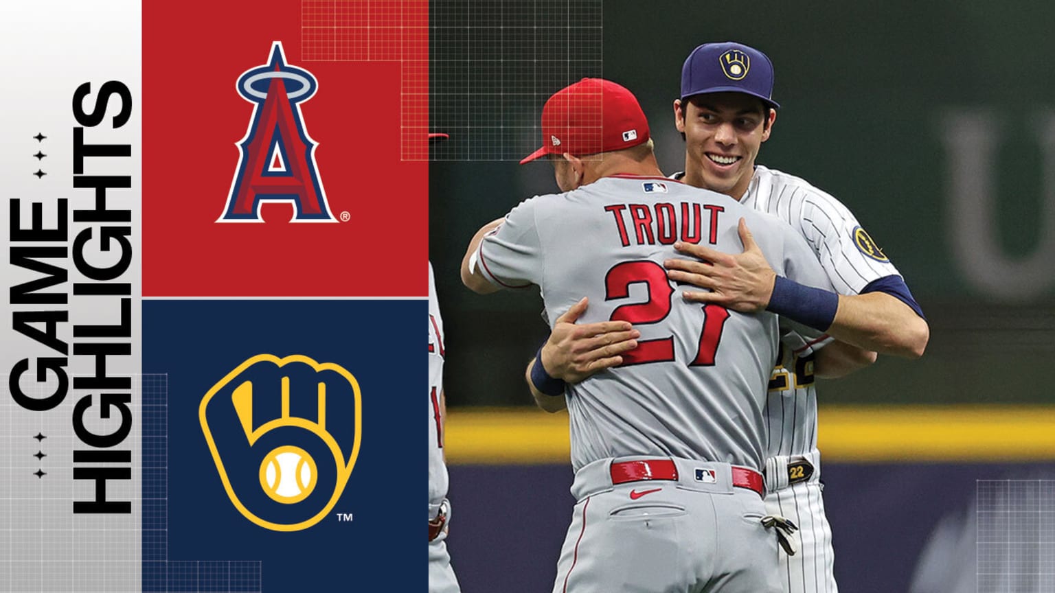 Winker and Burnes lead Brewers to 75 win over Angels 04/29/2023(00)