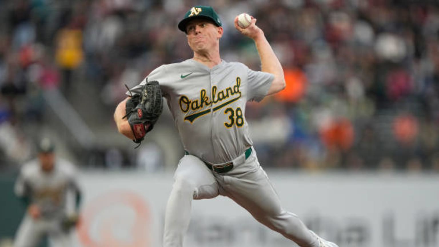 JP Sears' season-high nine strikeouts vs. Giants 07/30/2024 Athletics