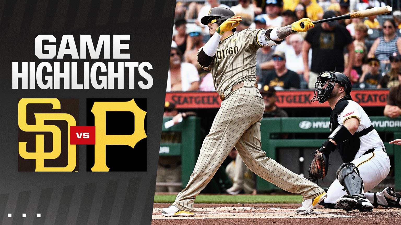 Padres vs. Pirates Highlights | 08/08/2024 | Pittsburgh Pirates