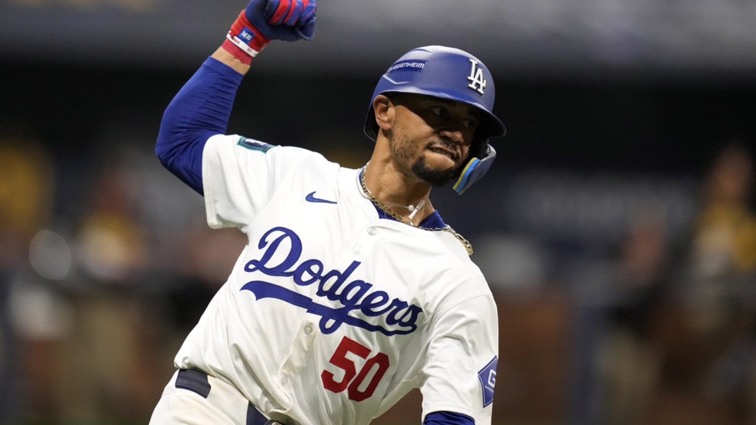 Mookie Betts hits his first home run of the season | 03/21/2024