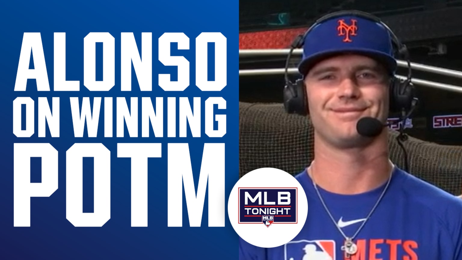 NL Player of the Week Pete Alonso joins MLB Tonight | 05/06/2025 | New ...