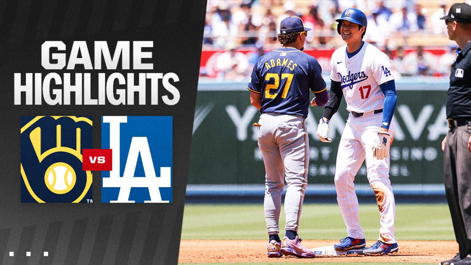 Brewers vs. Dodgers Highlights | 07/07/2024 | Milwaukee Brewers