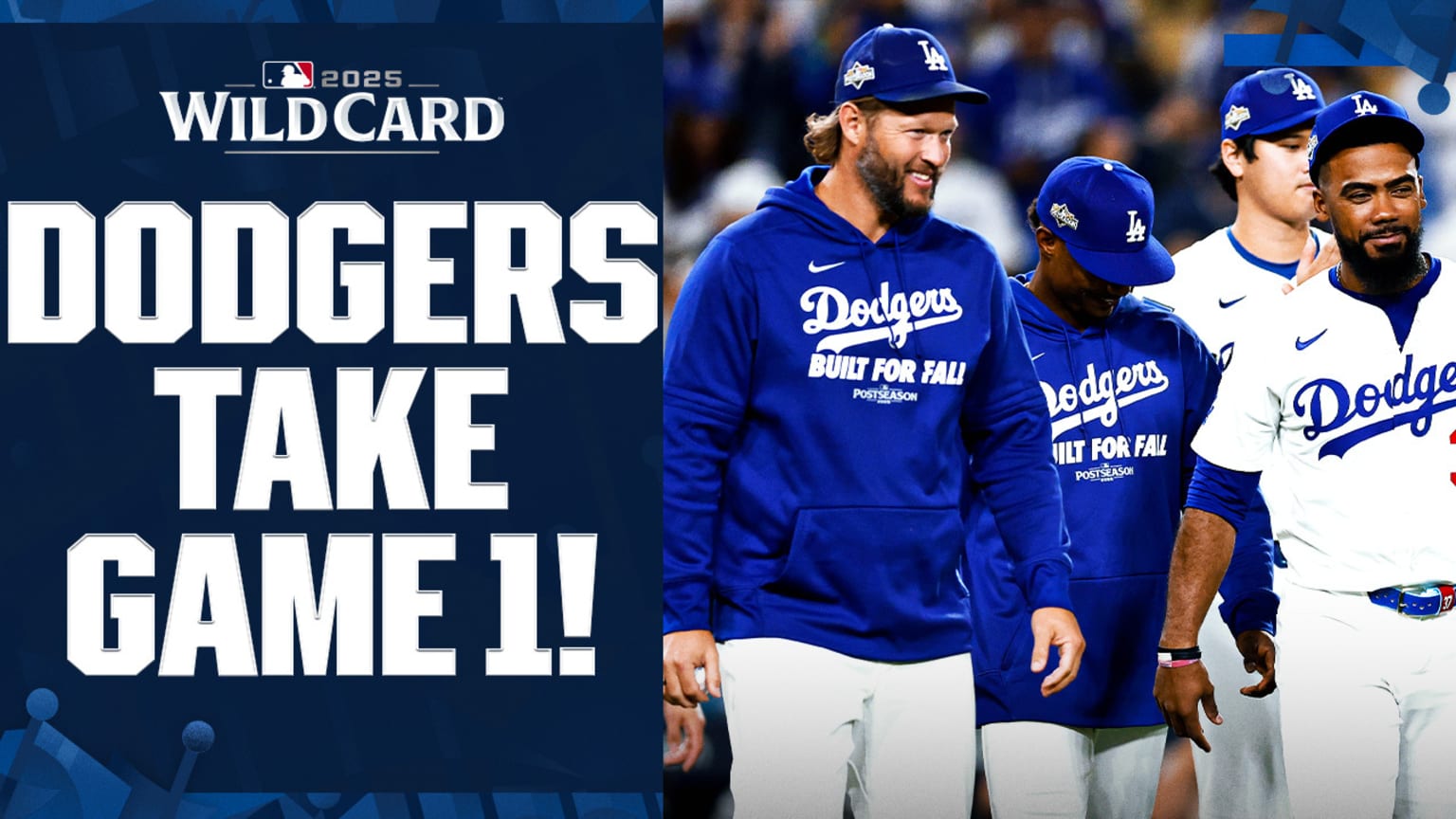 Dodgers ganan el Juego 1 de la Serie del Comodín | 30/09/2025 | Los ...