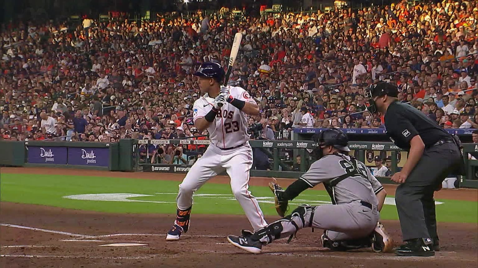 Michael Brantley's solo home run, 10/11/2023