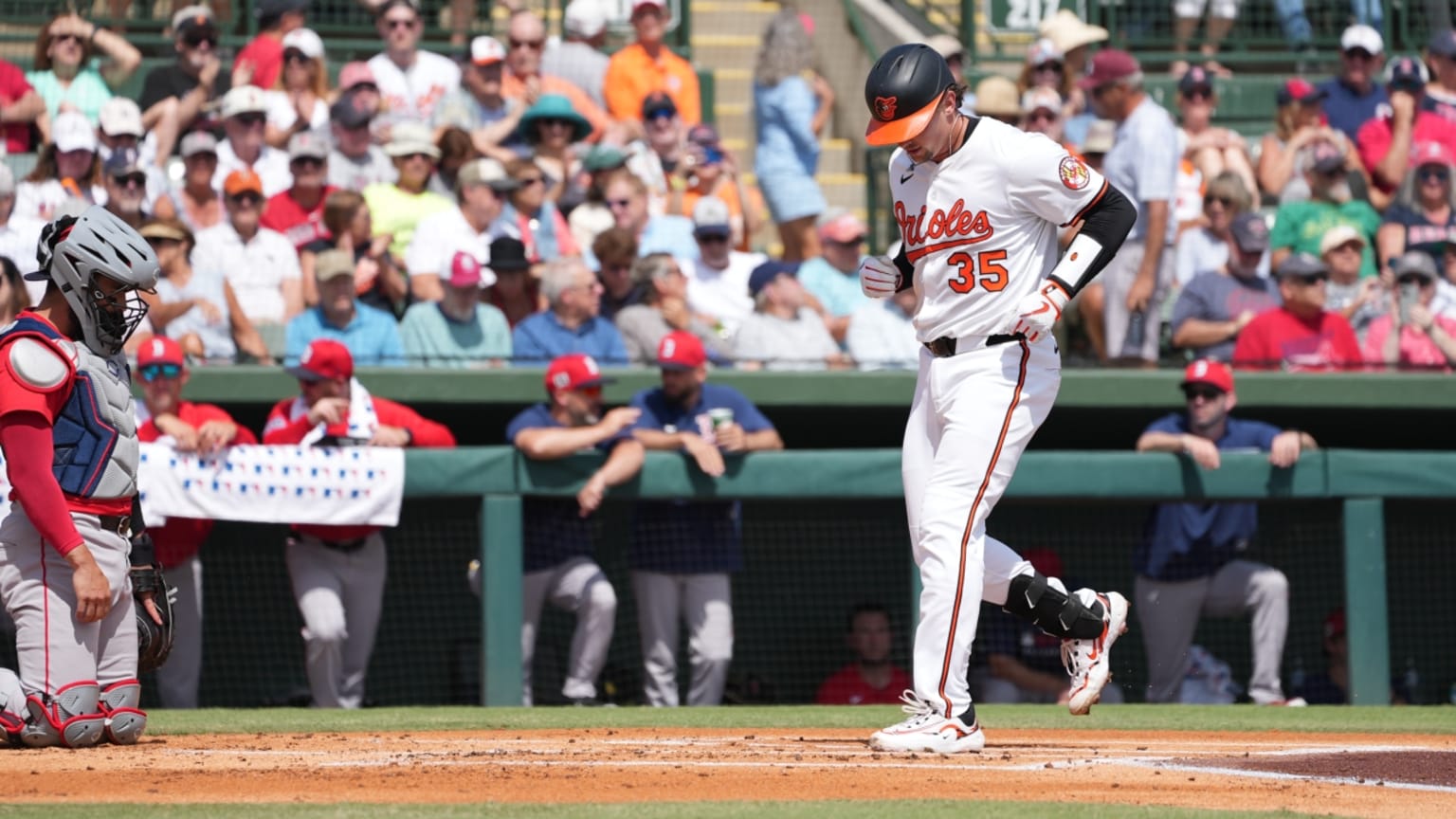 Adley Rutschman's first homer of Spring Training | 03/03/2025 | New ...