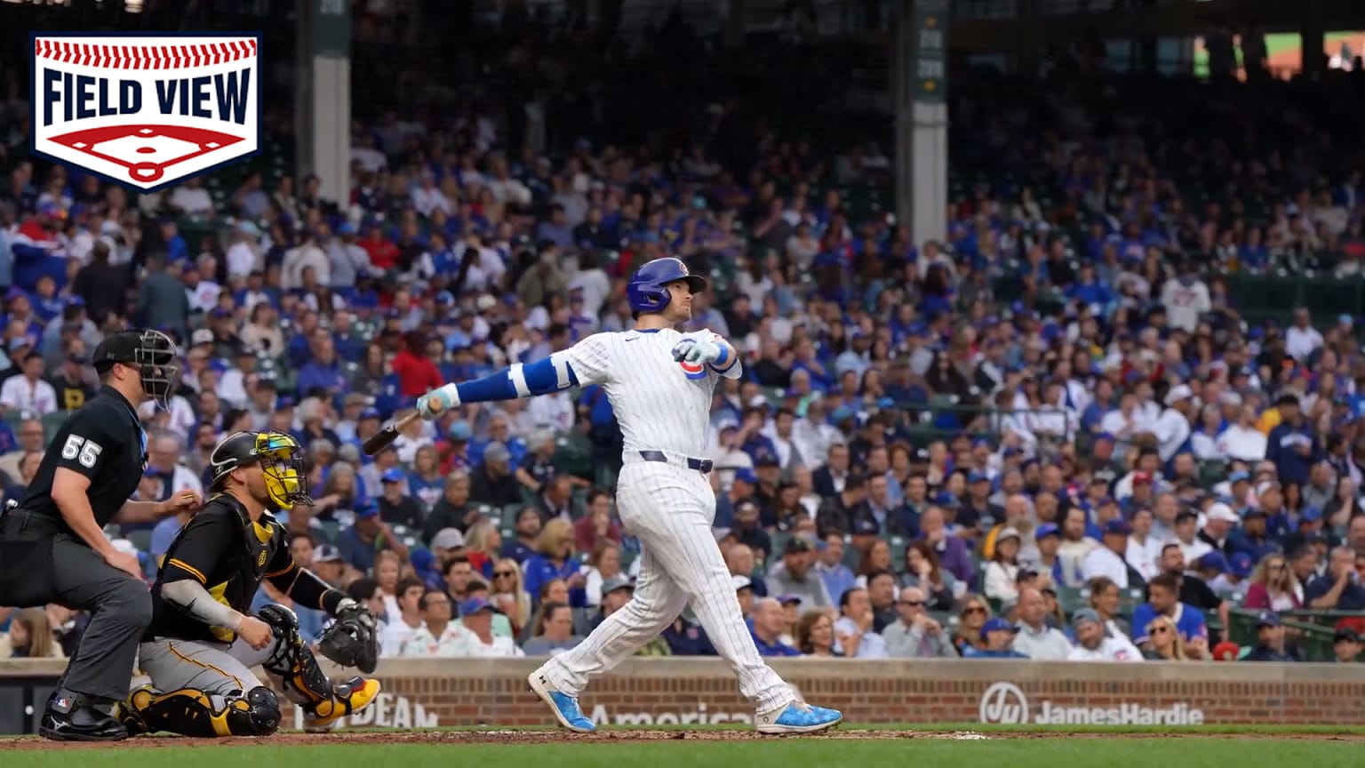 Field view: Ian Happ's solo home run | 05/16/2024 | Chicago Cubs