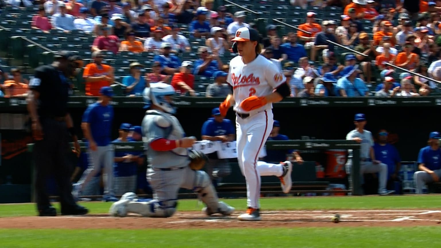 Ramón Urías' basesloaded walk 07/29/2024 Baltimore Orioles