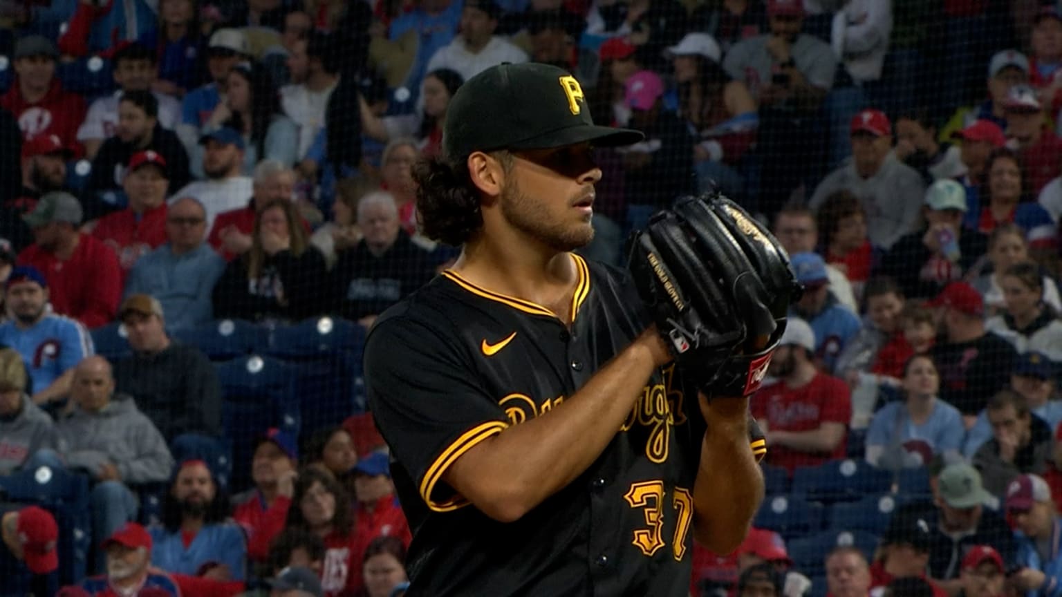 Jared jones poncha ocho bateadores vs filis 11 04 2024 los pirates