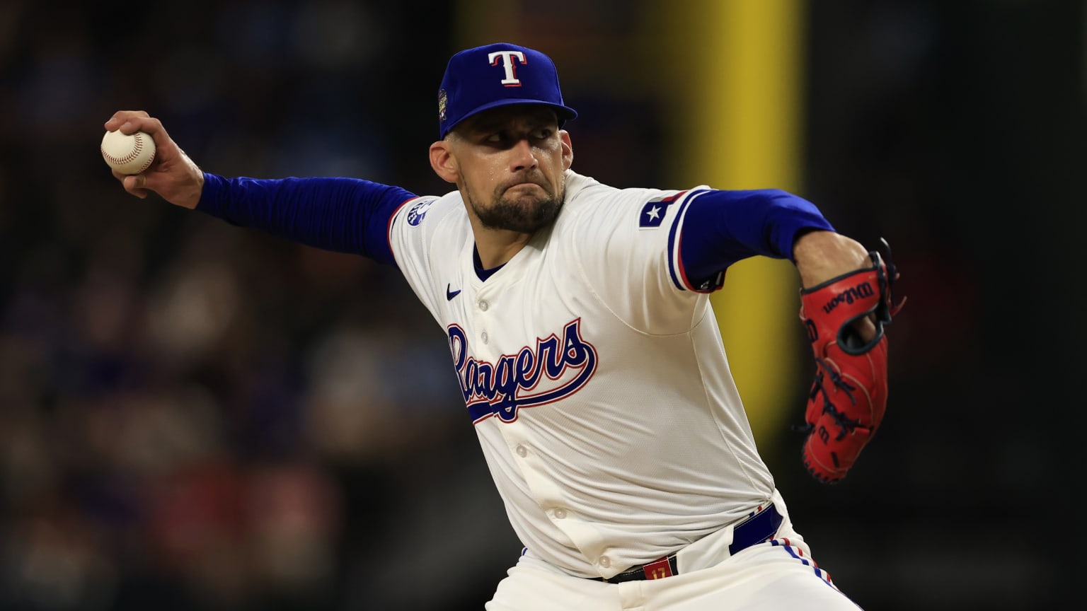 Nathan Eovaldi's pair of strikeouts in his return 05/28/2024 Texas