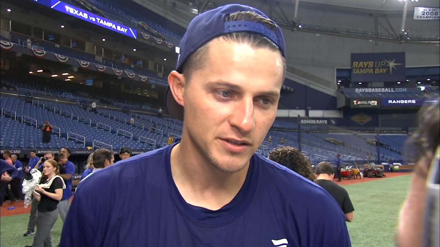 Corey Seager speaks about the Rangers